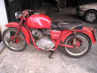 Moto Guzzi Lodola da restaurare - Restauro moto